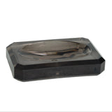 Smoky Grey Faceted Acrylic Soap Dish at Zubaidas Homestore Pakistan