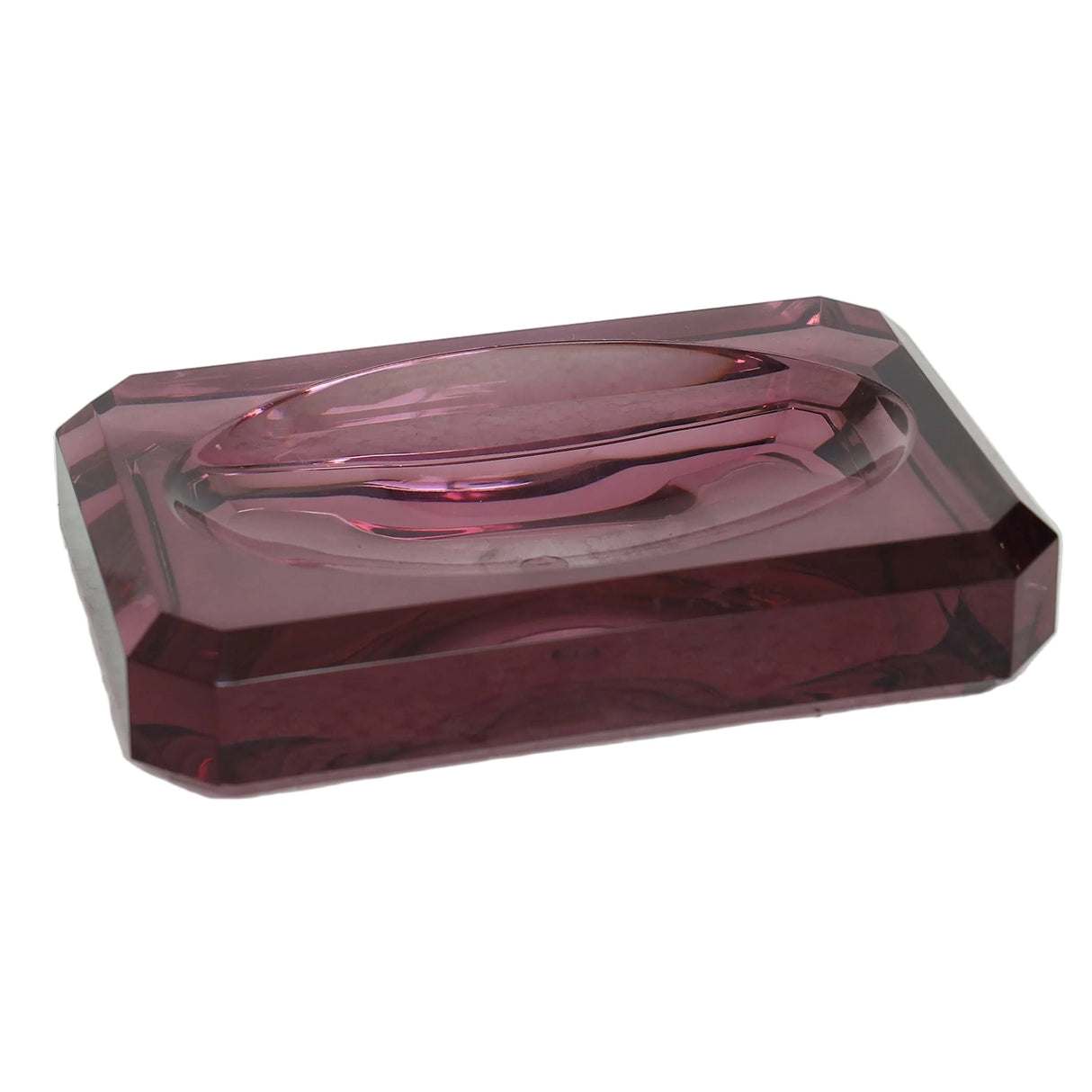 Soap Dish Acrylic Oval Purple at Zubaidas Best Online Homestore in Pakistan