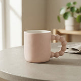 Speckled Ceramic Coffee Mug with Bubble Handle 350ml at Zubaidas Homestore
