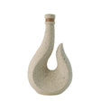 Speckled Ceramic Decorative Vase with Jute Rope Accent at Zubaidas Homestore Pakistan