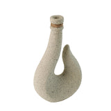 Speckled Ceramic Decorative Vase with Rope Accent at Zubaidas Homestore. Most Trusted Homestore in Pakistan