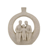 Speckled Decorative Family Figurine Ceramic Vase at Zubaidas Homestore Pakistan