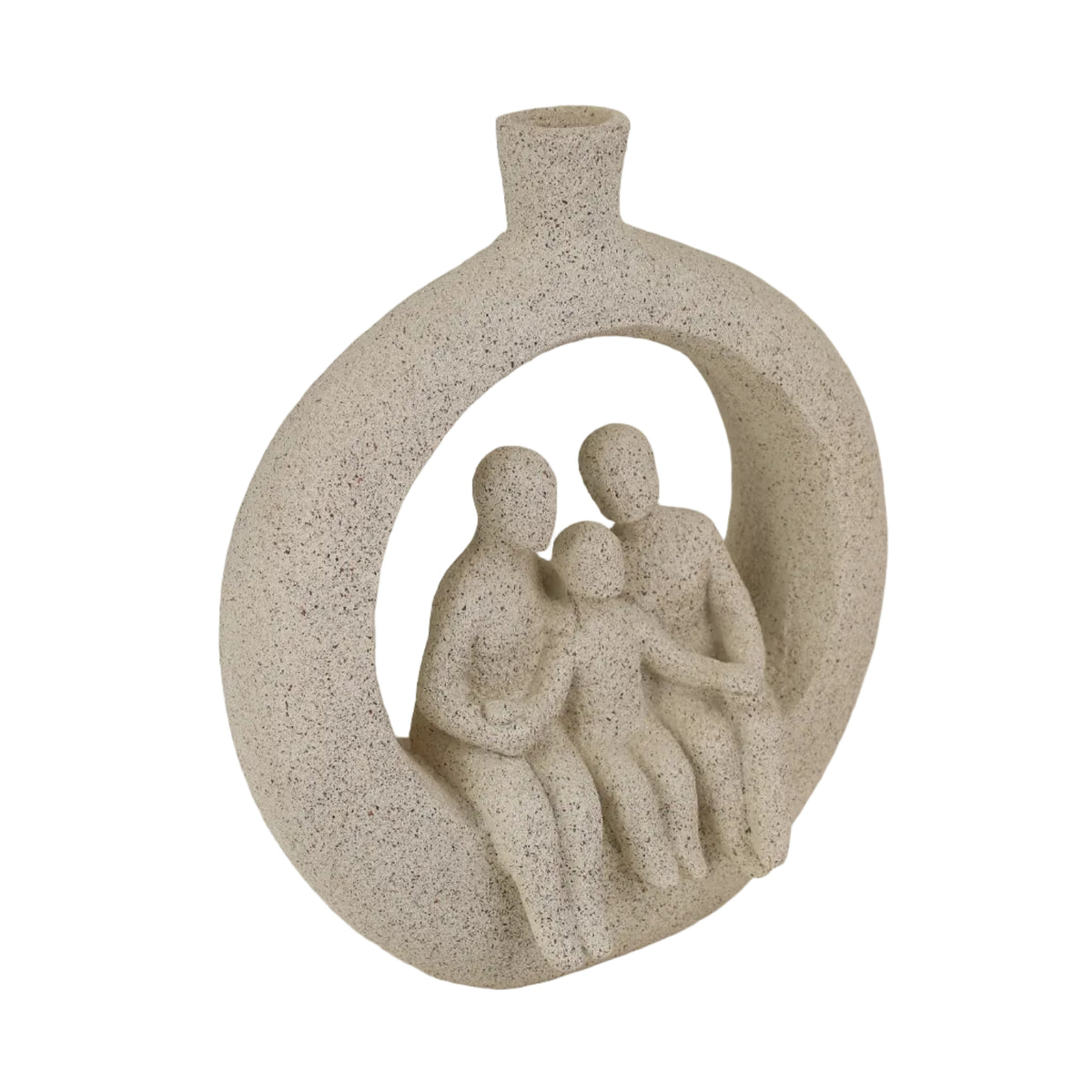 Speckled Decorative Family Figurine Ceramic Vase at Zubaidas Homestore. Most Trusted Homestore in Pakistan