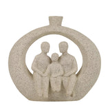Speckled Family Figurine Decorative Ceramic Vase at Zubaidas Homestore Pakistan
