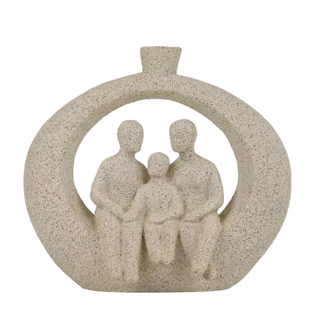 Speckled Family Figurine Decorative Ceramic Vase at Zubaidas Homestore Pakistan
