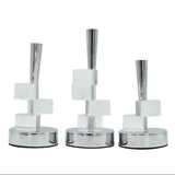 Spiral Metal Candle Holder 3 Pieces Set at Zubaidas Homestore Pakistan