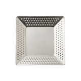 Square Hammered Serving Platter 18cm Silver at Zubaidas Homestore Pakistan