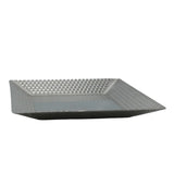 Square Hammered Serving Platter 24cm Silver at Zubaidas Homestore - The Largest Collection of Serving Platters and Trays In Pakistan