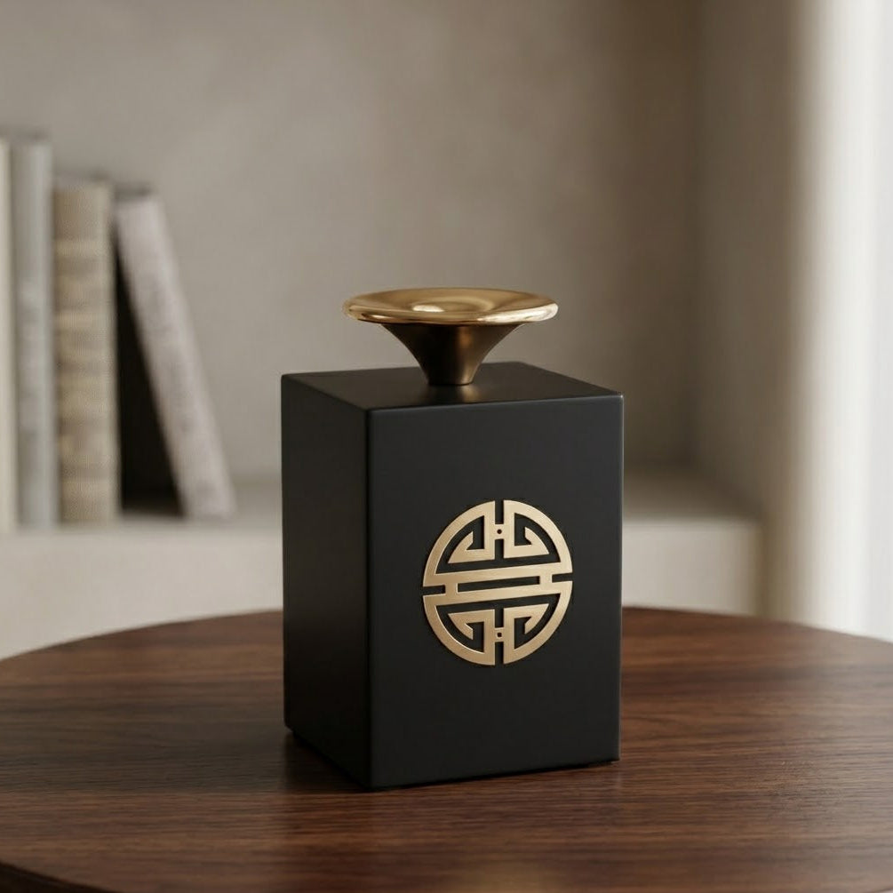 Square Pillar Decorative Candle Holder at Zubaidas Homestore