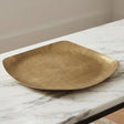 Square Plate Korean Style Golden 22.5cm at Zubaidas Homestore 