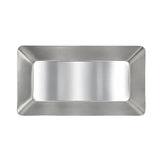 Stainless Steel Rectangular Serving Platter 22cm Silver at Zubaidas Homestore Pakistan