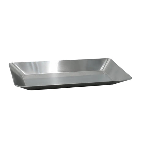 Stainless Steel Rectangular Serving Platter 22cm Silver at Zubaidas Homestore - The Largest Collection of Serving Platters and Trays In Pakistan