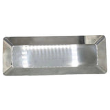 Stainless Steel Rectangular Serving Platter 32cm Silver at Zubaidas Homestore Pakistan