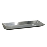 Stainless Steel Rectangular Serving Platter 32cm Silver at Zubaidas Homestore - The Largest Collection of Serving Platters and Trays In Pakistan
