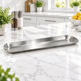Stainless Steel Serving Platter 42cm Silver at Zubaidas Homestore