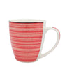 Striped Design Ceramic Coffee Mug 350ml at Zubaidas Homestore Pakistan