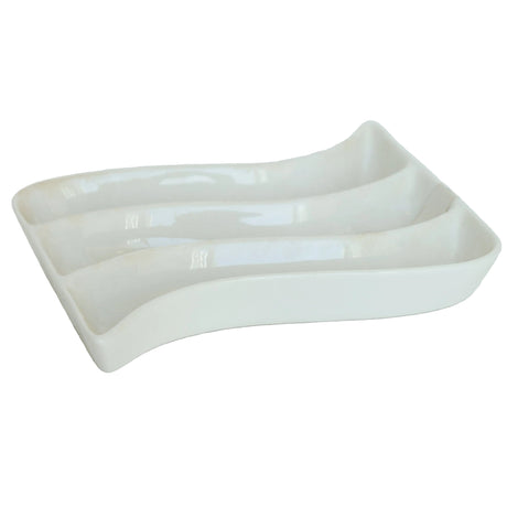 Symphony 3 Division Plate 17cm White at Zubaidas Homestore Online Pakistan