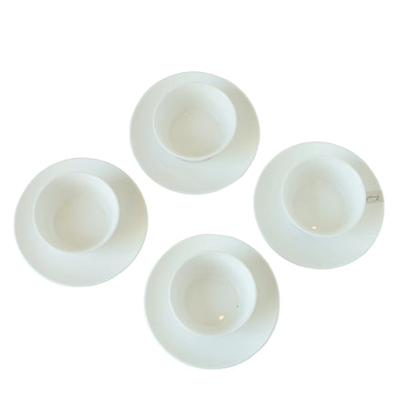 Symphony 4 Pieces Dessert Bowl Set White at Zubaidas Homestore Best for Home Shopping