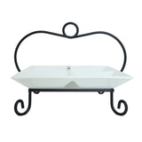 Symphony Alfresco Trés Gourmet Square Divider Plate and Stand at Zubaidas No#1 Homestore in Pakistan