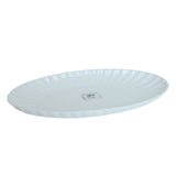 Symphony Groove Oval Serving Dish 32cm White at Zubaidas Homestore  Best for Home Shopping