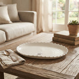 Symphony Pearl Serving Platter 22cm White at Zubaidas Homestore Pakistan