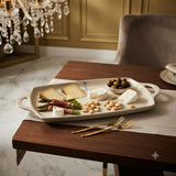 Symphony Rectangular Handles Serving Platter 40.5cm at Zubaidas Homestore Pakistan