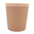 Textured Faux Leather Dust Bin Beige at Zubaidas Homestore. House of The Biggest Collection of Waste Bins in Pakistan