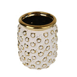 Textured Honeycomb Ceramic Vase at Zubaidas Homestore - The Largest Collection of Decor In Pakistan
