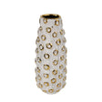 Textured Honeycomb Tall Ceramic Vase at Zubaidas Homestore - The Largest Collection of Decor In Pakistan