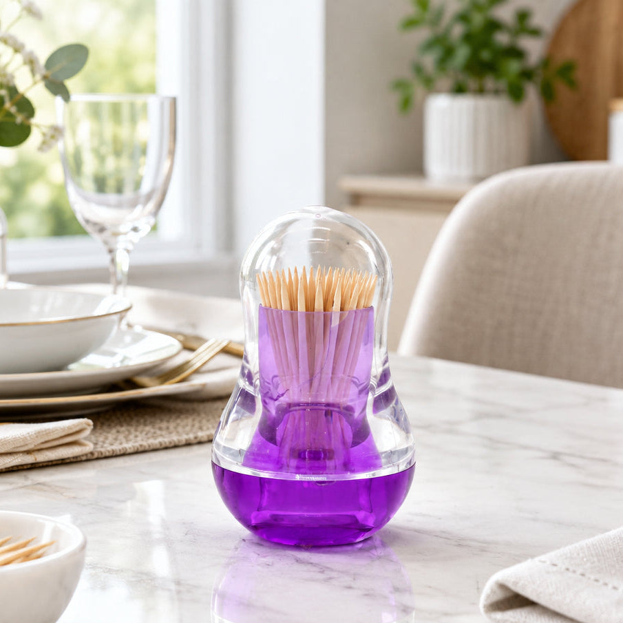 Toothpick Holder with Magnetic Base at Zubaidas Homestore