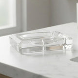 Transparent Acrylic Oval Soap Holder Tray at Zubaidas Homestore 