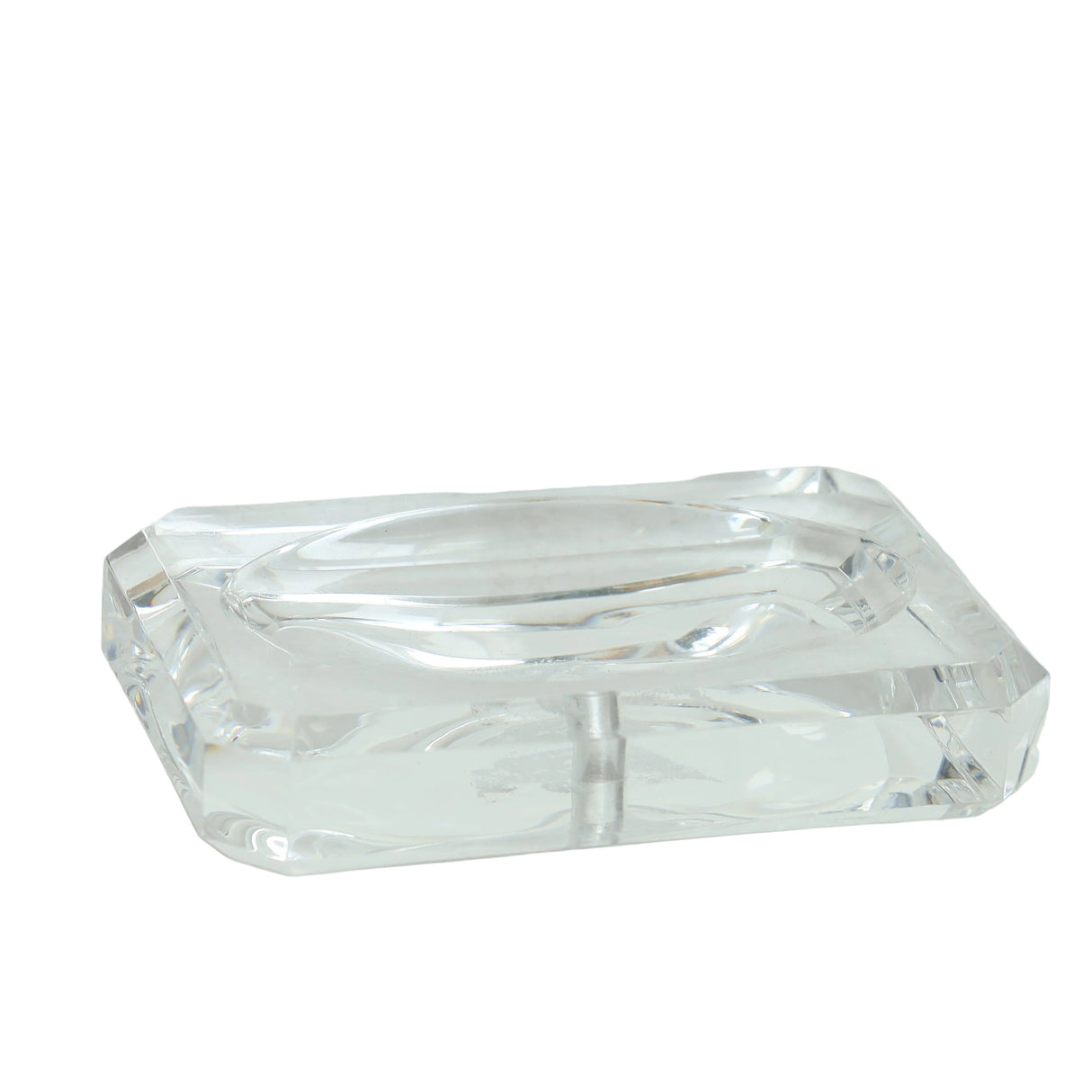 Transparent Acrylic Oval Soap Holder Tray at Zubaidas Homestore Pakistan