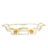 Twin Rectangular Ceramic Casserole With Gold Stand 33cm Zubaidas Homestore online Pakistan