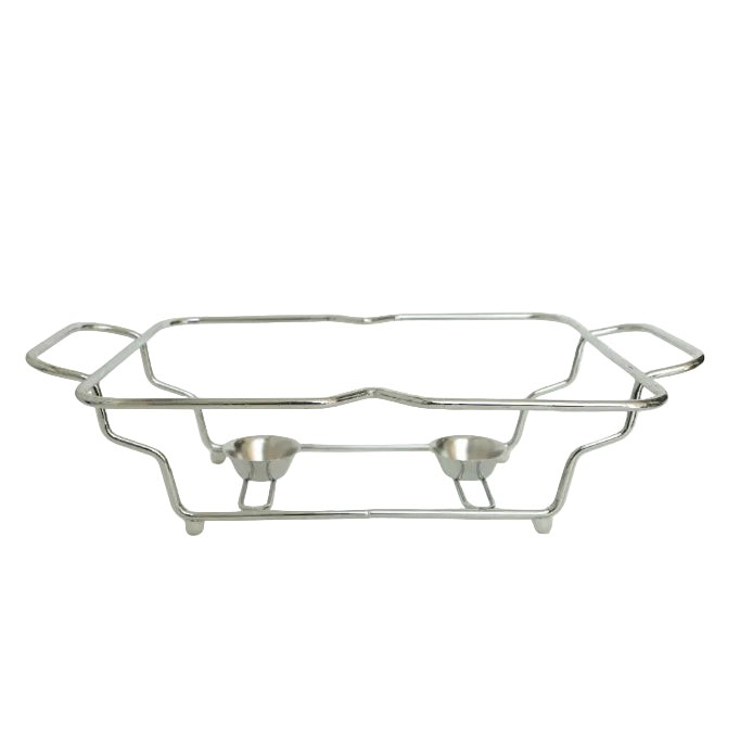 Twin Rectangular Chafing Dish With Silver Candle Stand 1.5L at Zubaidas Homestore Online Pakistan