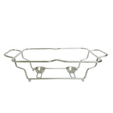 Twin Rectangular Chafing Dish With Silver Candle Stand 1.5L at Zubaidas Homestore Online Pakistan