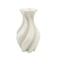 Twisted Porcelain Decorative Vase at Zubaidas Homestore - House of Largest Collection Of Decor In Pakistan