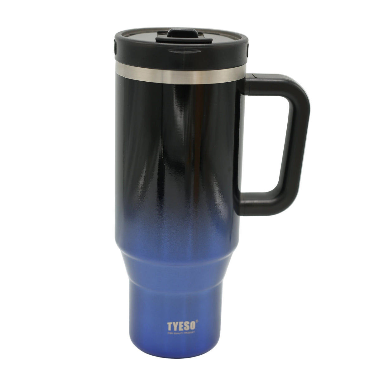 Tyeso Aura Gradient Stainless Steel Tumbler 1200ml Black and Blue at Zubaidas Homestore Pakistan