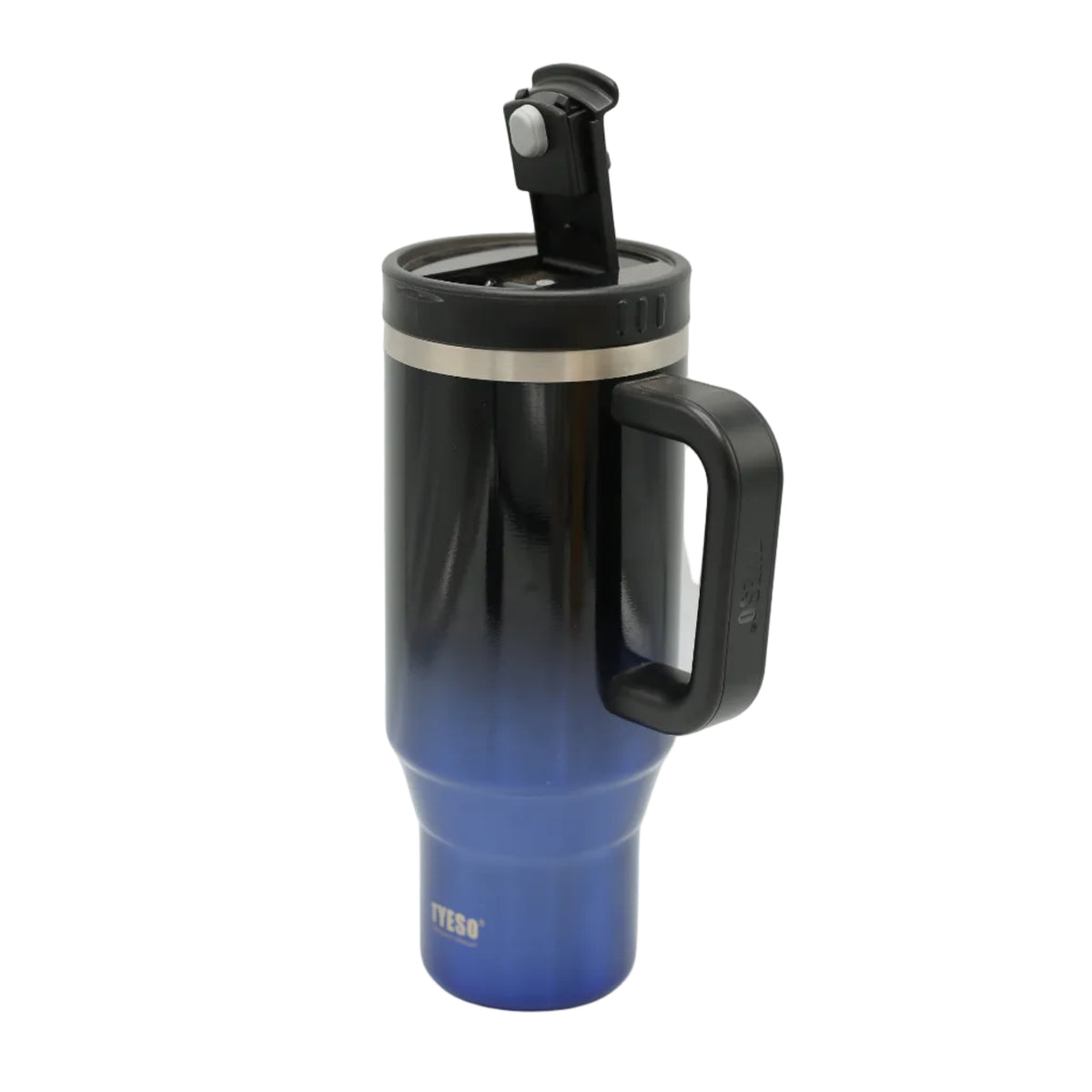 Tyeso Aura Gradient Stainless Steel Tumbler 1200ml Black and Blue at Zubaidas Homestore. The Largest Home Shop in Pakistan