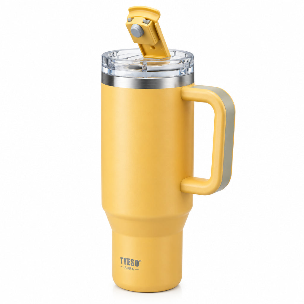 Tyeso Stainless Steel Insulated Tumbler with Handle 1200ml at Zubaidas No#1 Homestore in Pakistan