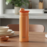 Tyeso Vacuum Insulated Sports Bottle 750ml Orange Zubaidas Homestore 