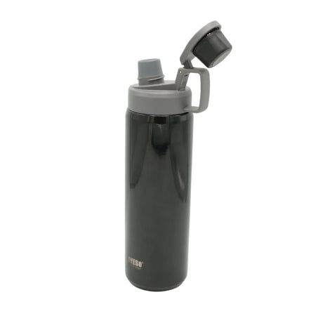 Tyeso Vibrant Vacuum Insulated Sports Bottle Black 900ml at Zubaidas Homestore Pakistan