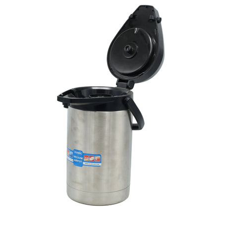 Vacuum Airpot Dispenser Stainless Steel 2.5 Liters at Zubaidas Homestore Pakistan