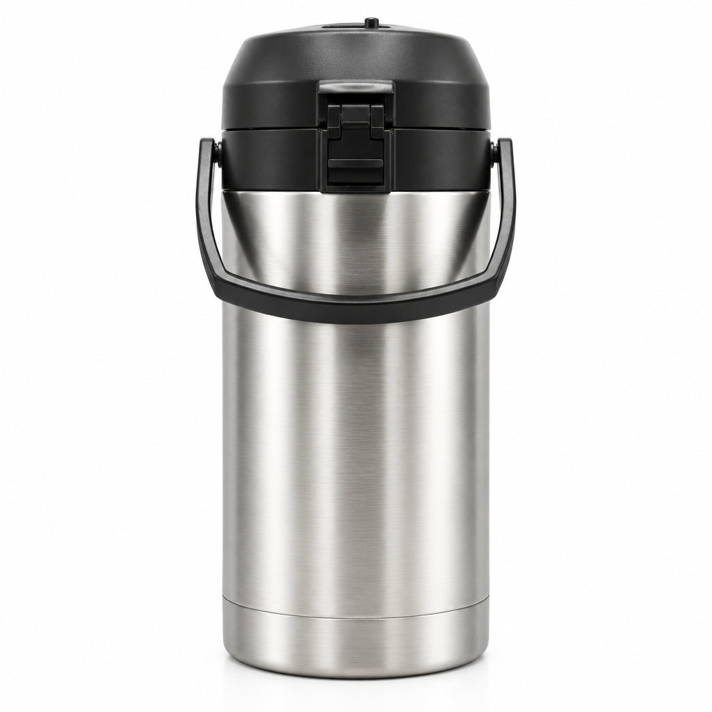 Vacuum Airpot Dispenser Stainless Steel 3.5 Liters at Zubaidas Homestore Pakistan