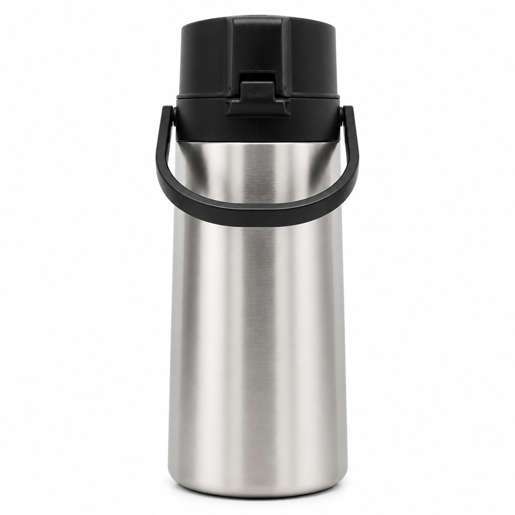 Vacuum Airpot Dispenser Stainless Steel 3 Liters at Zubaidas Homestore Pakistan