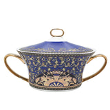 Versace Medusa Blue Dinner Set 61 Pieces at Zubaidas Homestore. Best Online Homestore in Pakistan