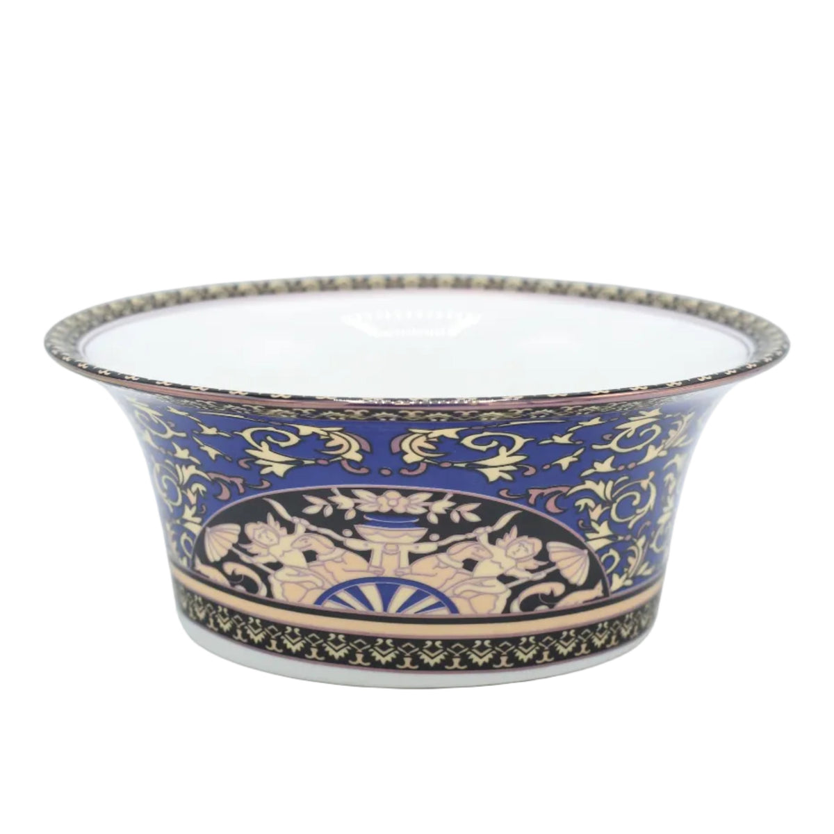 Versace Medusa Blue Dinner Set 61 Pieces at Zubaidas Homestore. Best Home Shop in Pakistan