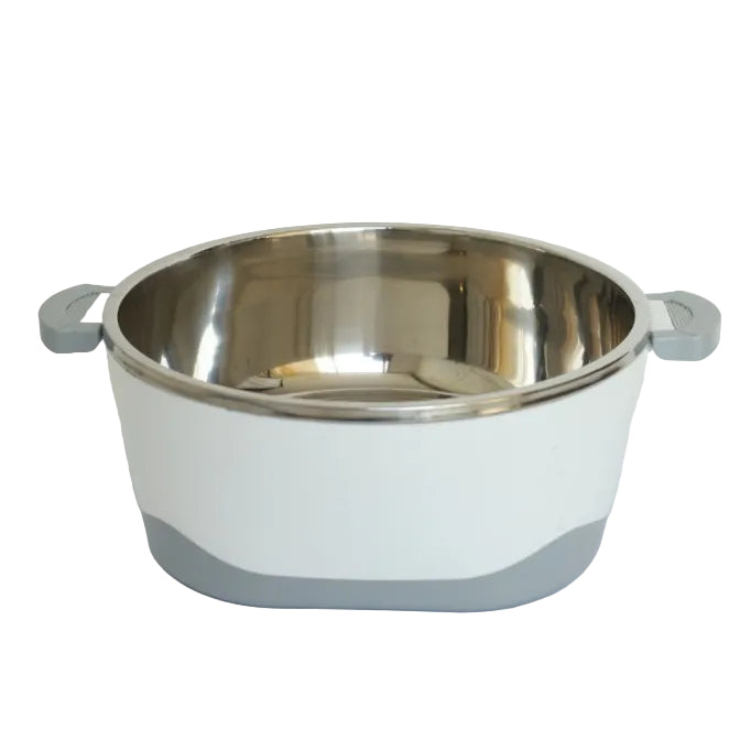 Versatile 3 Piece White And Grey Hot Pot Set at Zubaidas Homestore