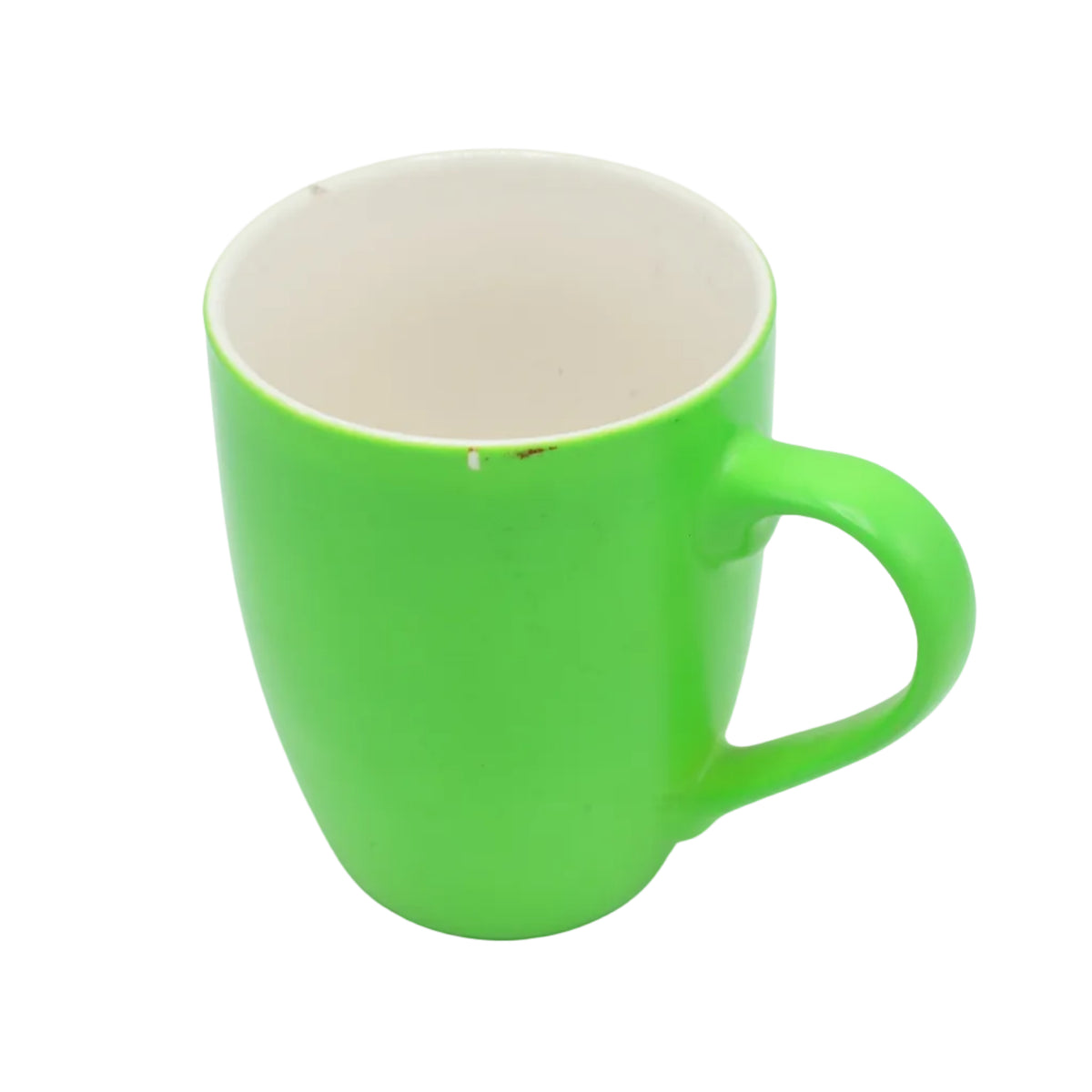 Vibrant Green Ceramic Coffee Mug at Zubaidas Homestore Pakistan