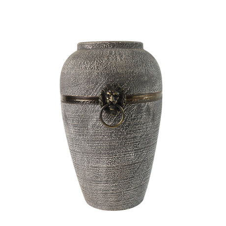 Vintage Style Decorative Vase with Bronze Ring 3 Pieces Set at Zubaidas Homestore Pakistan