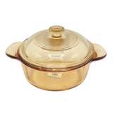 Visions Versa Glass Serving Pot with Lid 800ml at Zubaidas Homestore. Best Online Homestore in Pakistan
